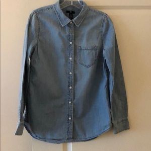 Gap Denim Chambray Shirt